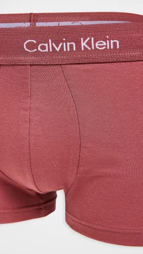 Vista 4 de Calvin Klein Tronco elástico de algodón para hombre, paquete de 3