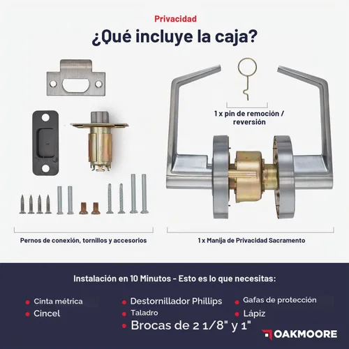 Vista 6 de Manija de puerta de baño comercial con cerradura Cerraduras de puerta comerciales de privacidad Palanca de manija de puerta de baño de grado 2