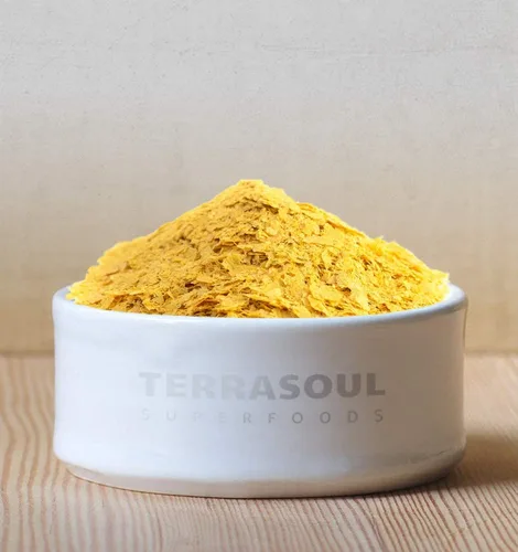 Vista 2 de Terrasoul Superfoods Copos de levadura nutricionales de primera calidad, 2 libras (paquete de 2) - Fortificados, sin gluten, sin OMG, vegano