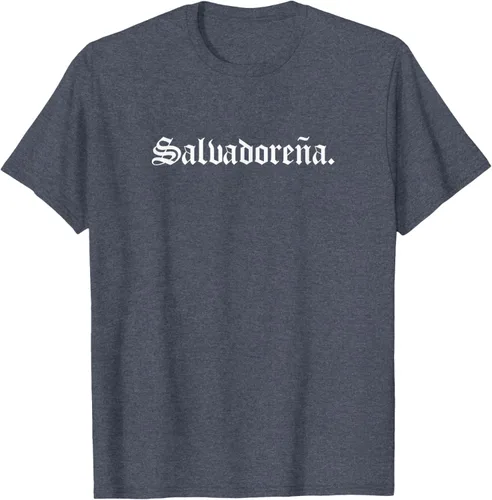 Vista 93 de Camiseta Salvadoreña Mujer, Negro