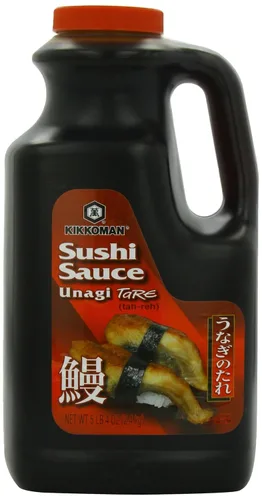 Vista 4 de Kikkoman Unagi, salsa de soja para sushi, 11.8 onzas (Paquete de 2)