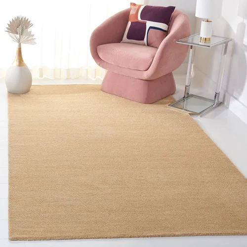 Vista 37 de SAFAVIEH Himalaya Collection - Alfombra decorativa, 2 x 3 pies, color azul, lana hecha a mano, ideal para zonas de alto tráfico en entrada, sala