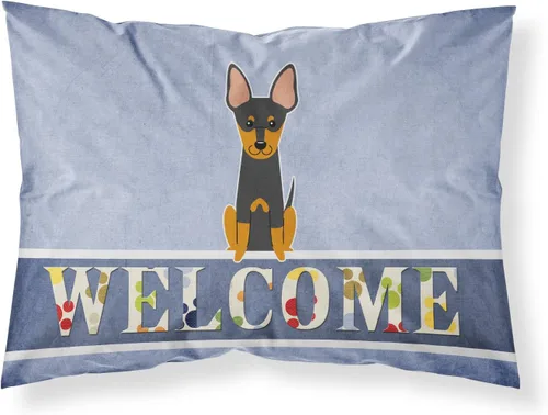 Vista 215 de Caroline's Treasures BB2515PILLOWCASE Between Friends Appenzeller Sennenhund - Funda de almohada de tela estándar, ligera, súper suave, fácil