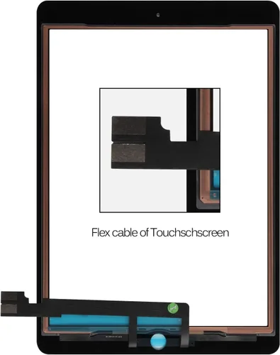 Vista 6 de A-MIND Reemplazo para iPad Pro 9.7 2016 A1673 A1674 A1675 Pantalla táctil (LCD no incluido, no instrucciones) Reemplazo del panel de vidrio frontal