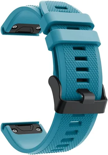 Vista 17 de REYDA Correa de silicona compatible con Garmin Fenix 8 Pro/8/E 1.850 in, 0.866 in, correa de reloj de ajuste rápido, suave y transpirable, pulsera