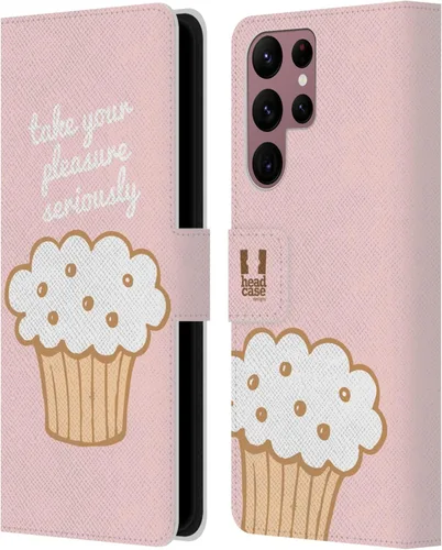 Vista 250 de Head Case Designs Assortment Cupcakes Happiness Leather Wallet Case Compatible with Samsung Galaxy A07 4G Surtido