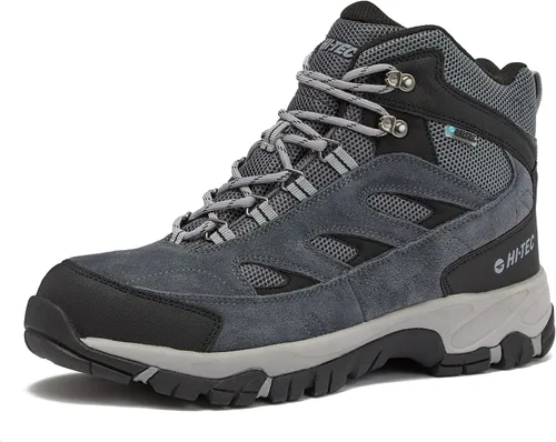 Vista 7 de HI-TEC Yosemite WP Mid Botas de senderismo impermeables para hombre, ligeras, transpirables, para el aire libre Marrón Oscuro Tostado
