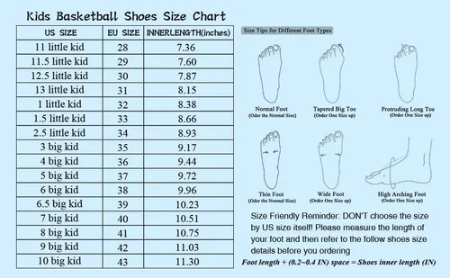 Vista 7 de DeoGinus Zapatos de baloncesto para niños con amortiguación de aire para niñas zapatos de entrenamiento escolar antideslizantes para deportes al