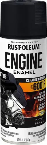Vista 40 de Rust-Oleum 366428-6PK - Pintura en aerosol de esmalte para motor, 11 onzas, aluminio, (paquete de 6)