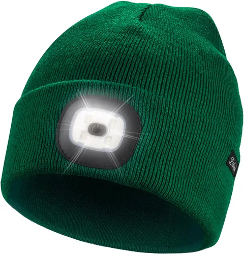 Vista 45 de Etsfmoa Gorro unisex con la luz, regalos para hombres, papá, padre, gorras recargables por USB