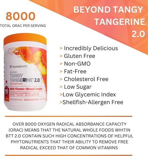Vista 5 de Beyond Tangy Tangerine 2,0 (1 lb)