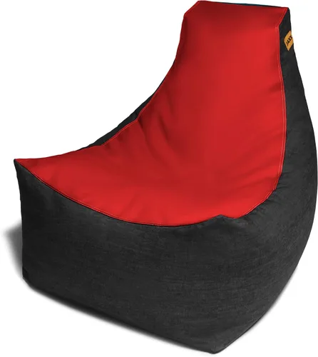 Vista 11 de Jaxx Pixel Gamer - Puf de vinilo de alta calidad/mezclilla oscura, negro