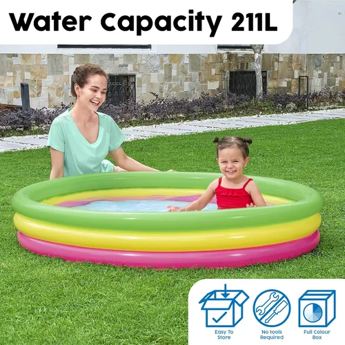 Vista 3 de Juego de piscina infantil de verano de 60