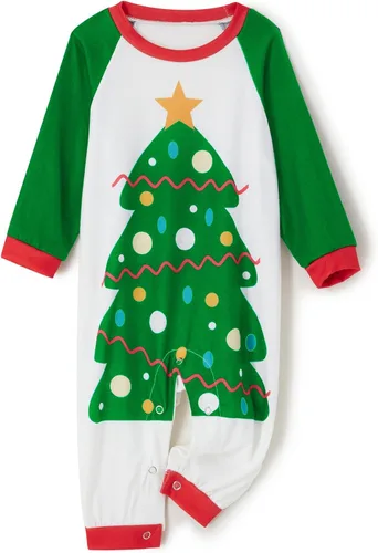 Vista 6 de Pijamas de Navidad para la familia conjunto de pijamas de Navidad familiares a juego pijamas de Navidad pijamas familiares