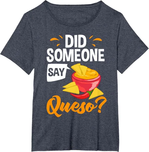 Vista 35 de Queso Dip Camiseta Chile con Queso Salsa Mexican Chips Chile con Queso, Negro