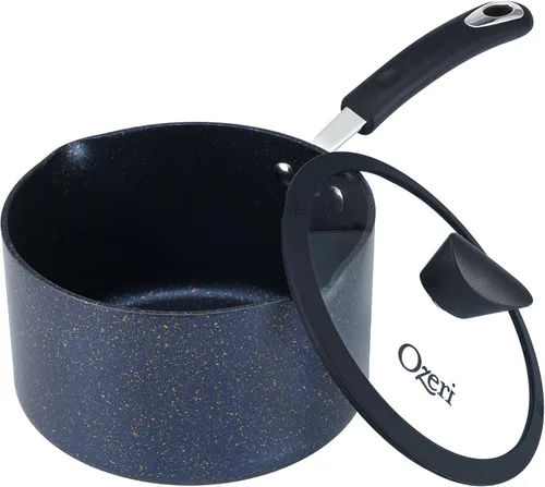 Vista 16 de La cacerola de piedra todo en uno y olla de cocina de Ozeri – 100% APEO, GenX, PFBS, PFOS, PFOA, NMP y revestimiento de fabricación alemana sin NEP