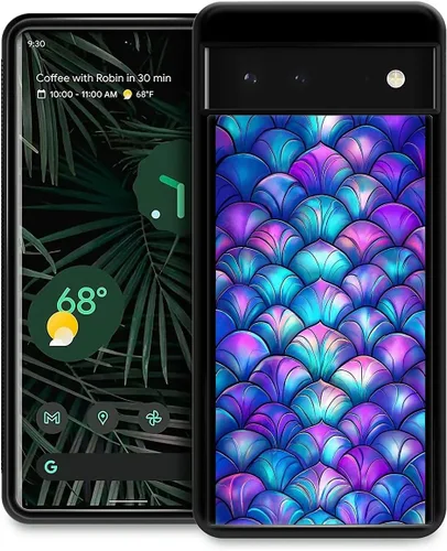Vista 173 de Compatible con Google Pixel 4A 5G Mobile Case Creative Acrylic Back Panel Silicona Edge Case Slim Protección Especialmente para Google Pixel 4A 5G