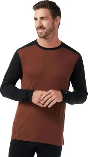 Vista 11 de SmartWool Capa Base de Merino Clásica para Hombre de Manga Larga para Todas las Estaciones Negro
