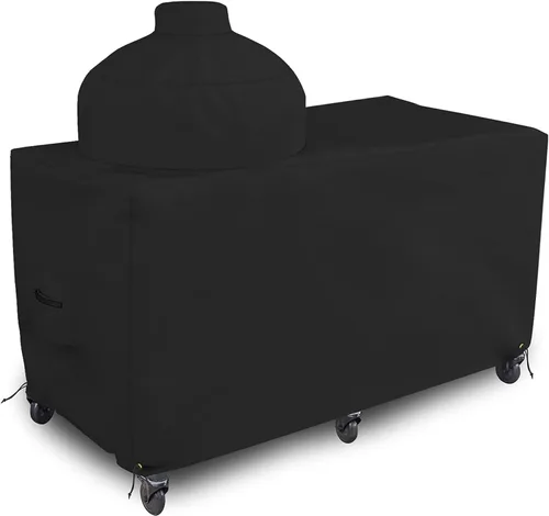 Vista 9 de Covers & all Funda para parrilla Big Egg, 12 onzas, impermeable, resistente a los rayos UV y a la intemperie, cubierta de PVC para exteriores
