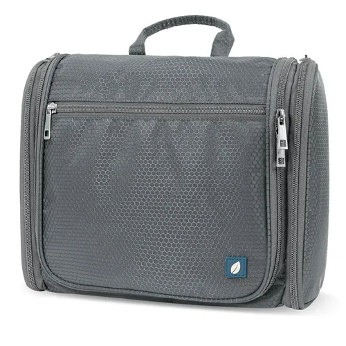 Vista 12 de PAVILIA Neceser colgante grande, bolsa de viaje para mujeres y hombres, organizador de cosméticos, bolsa de maquillaje resistente al agua