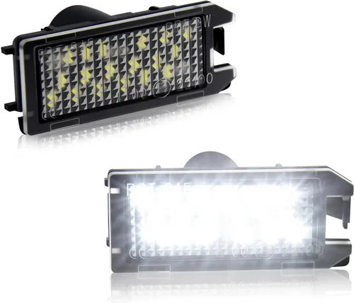 Vista 11 de D-Lumina Luces LED para matrícula, montaje de lámpara para Volkswagen VW Golf GTI MK4 MK5 MK6 MK7 CC Rabbit Polo EOS Phaeton Beetle Passat Scirocco