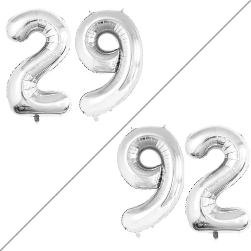 Vista 405 de Goer, conjunto de globos de papel aluminio para decoraciones de cumpleaños, globos de las letras de feliz cumpleaños y de números Oro