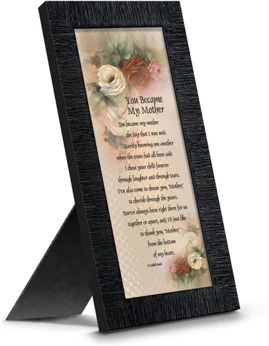Vista 34 de Crossroads Home Décor Regalos para suegra - Regalos de nuera, You Became My Mother 7346BW