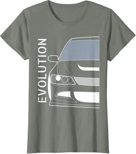 Vista 17 de Camiseta Evo 8 Design Turbo JDM Classic Legends, Negro, S