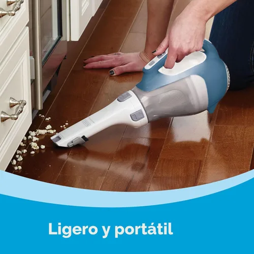 Vista 7 de Aspiradora de mano inalámbrica de litio Black + Decker CHV1410L de 16 V