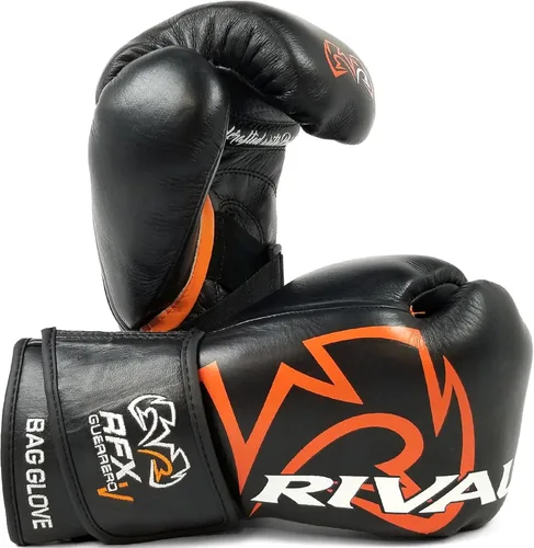 Vista 9 de Guantes de boxeo RIVAL RFX-Guerrero-V para bolsa de entrenamiento, con relleno de espuma multicapa (HDEF), cuero premium, sistema Wrist Lock 2