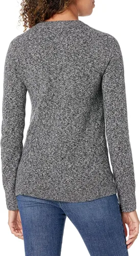 Vista 2 de Tienda Essentials Women's Classic-Fit Soft Touch Long-Sleeve Crewneck Sweater
