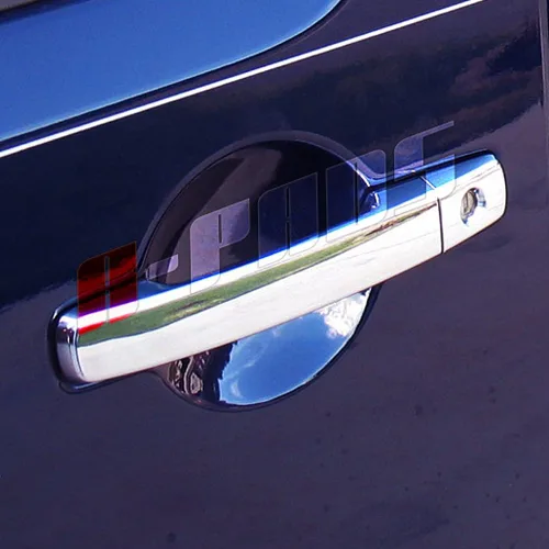 Vista 7 de 4 fundas cromadas para manijas de puerta para Nissan Altima 2007-2013 / Frontier 2005-2017 / MAXIMA 2004-2008 / Quest 2004-2009 / SENTRA 2007-2012