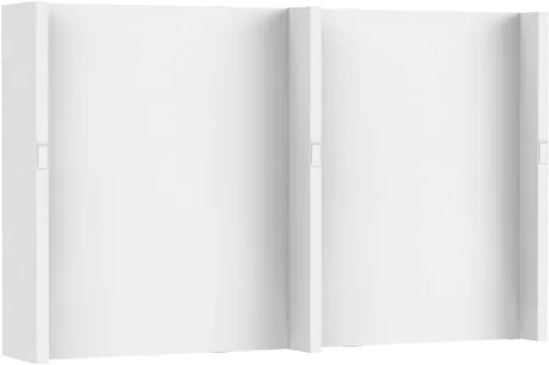Vista 34 de EverPanel - Kit de pared modular de 7 x 7 pies, color azul oscuro SoundSorb con ribete negro, divisor de habitación, paneles de pared entrelazados