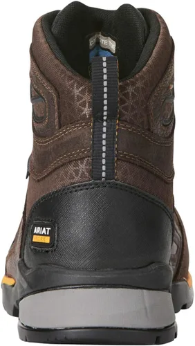 Vista 5 de ARIAT Botas de trabajo Rebar Flex de 6 pulgadas impermeables con punta compuesta para hombre Marrón oscuro