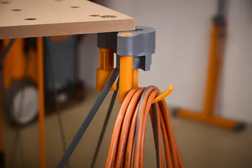 Vista 3 de BORA Centipede - Paquete de 2 accesorios para soporte de trabajo, accesorios de banco de trabajo Centipede para herramientas de trabajo de madera