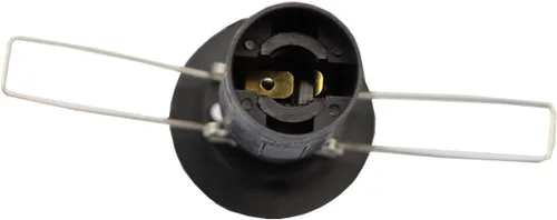 Vista 3 de Cable de lámpara de sal del Himalaya con interruptor de engranajes, cable de repuesto original con ensamblaje de base con zócalo E12, bombilla