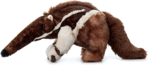 Vista 4 de The Petting Zoo Anteater - Animales de peluche, regalos para niños, animales salvajes del zoológico Onez, juguete de peluche de 20 pulgadas