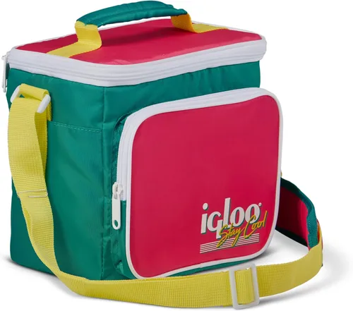 Vista 15 de Igloo Bolsa de Almuerzo Retro Cuadrada Refrigeradora