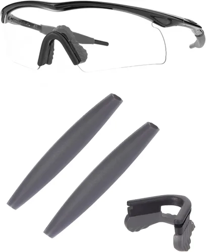 Vista 18 de Kits de goma de repuesto para gafas de sol Oakley M Frame Heater/ M Frame Sweep/M Frame Strike/M Frame Strike/M Frame Hybrid Sunglass Negro