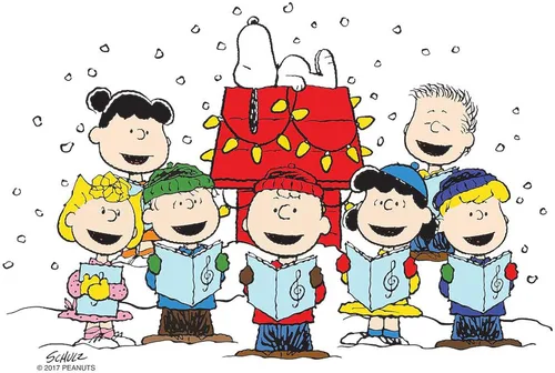 Vista 3 de CafePress Peanuts Gang Christmas Taza de Café de Cerámica de 11 oz (325 ml)