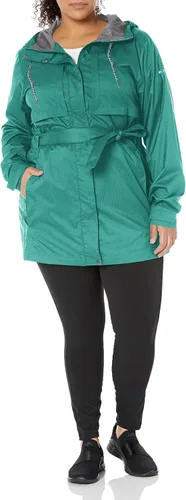 Vista 12 de Columbia Pardon My Trench - Chaqueta impermeable para mujer Fósil antiguo