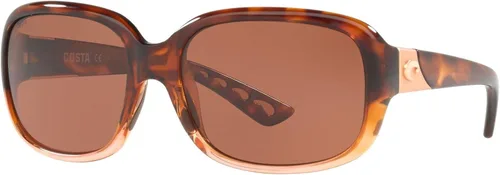 Vista 2 de Costa Del Mar Women's Gannet Rectangular Sunglasses