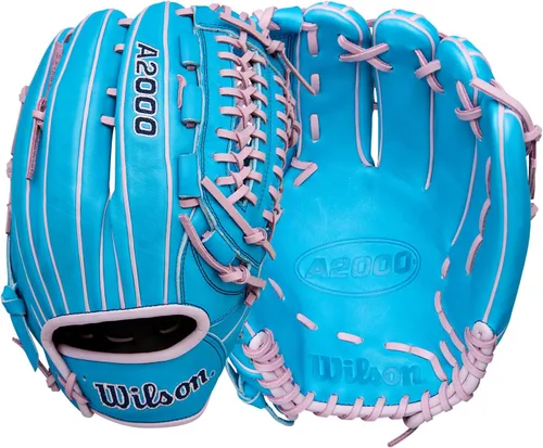 Vista 15 de Wilson Guantes de béisbol A2000® para invierno 2025 Rubio/Real/Amarillo