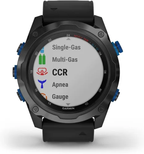 Vista 9 de Garmin Descent Mk2i/Descent T1 Paquete, Reloj de Buceo de Tamaño Pequeño con Integración de Aire, Entrenamiento Multideportivo/Características