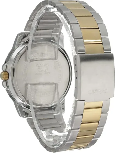Vista 3 de Casio Reloj deportivo de cuarzo para hombre con correa de resina TBA 5 modelo MTP-VD01SG-9BVCF