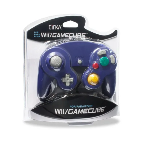Vista 5 de CirKa Wired Controller for GameCube Wii (Purple)