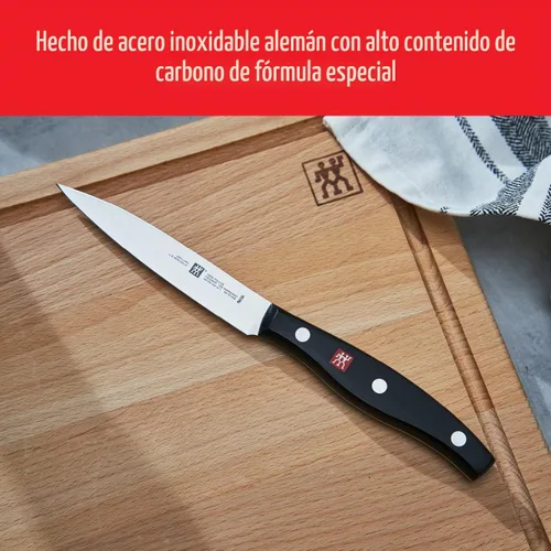 Vista 3 de ZWILLING Twin Signature - Cuchillo de pelar ultraafilado Friodur con hoja
