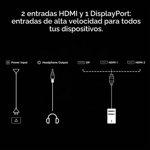 Vista 14 de TCL 27G64 27 pulgadas 1440P QD Mini LED Monitor