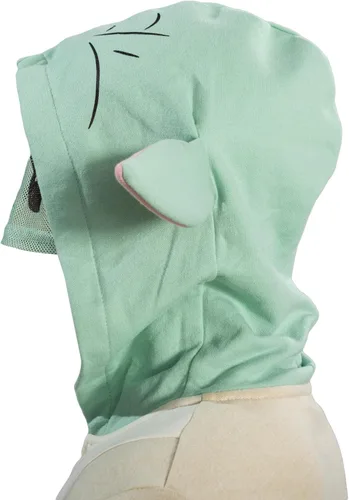 Vista 6 de Star Wars Yoda - Máscara con capucha para niños y niños, disfraz de Halloween con orejas