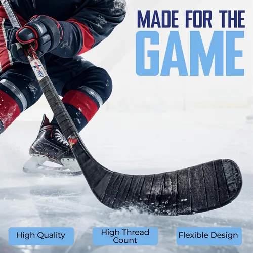 Vista 3 de sports tape ST Pro-Grade Cloth Hockey Tape (6 Rolls) - Strong Long-Lasting, Water Resistant Athletic Grip Tape for Lacrosse, Hockey, Baseball &